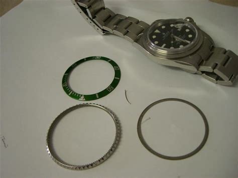 rolex bezel bearing|Rolex replacement bezel.